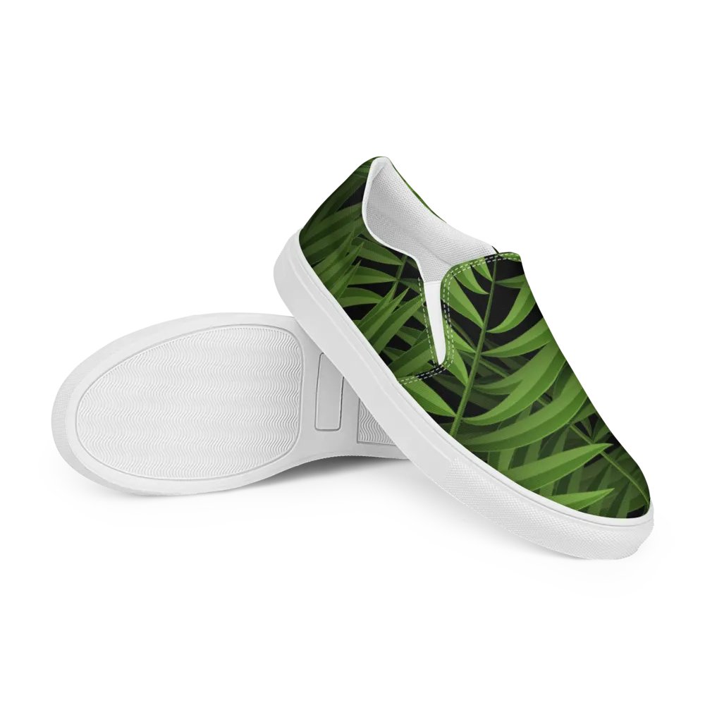 Tropical Leaf Paradise Slip-Ons product image (12)