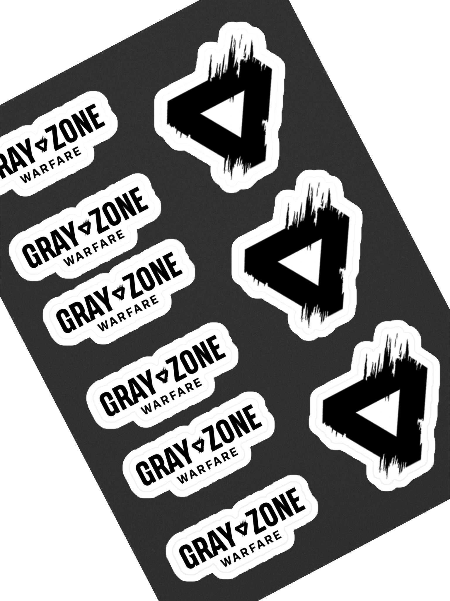 Gray Zone Warfare Stickers - Black product image (1)