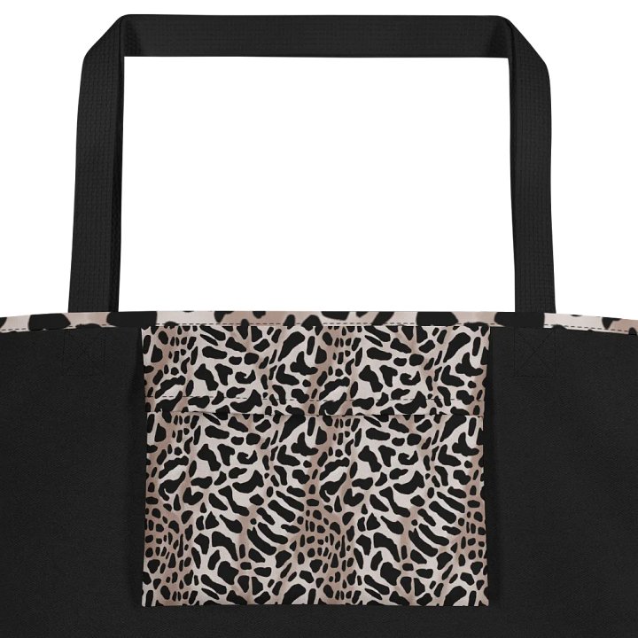 Cafe Giraffe Tote Bag product image (2)