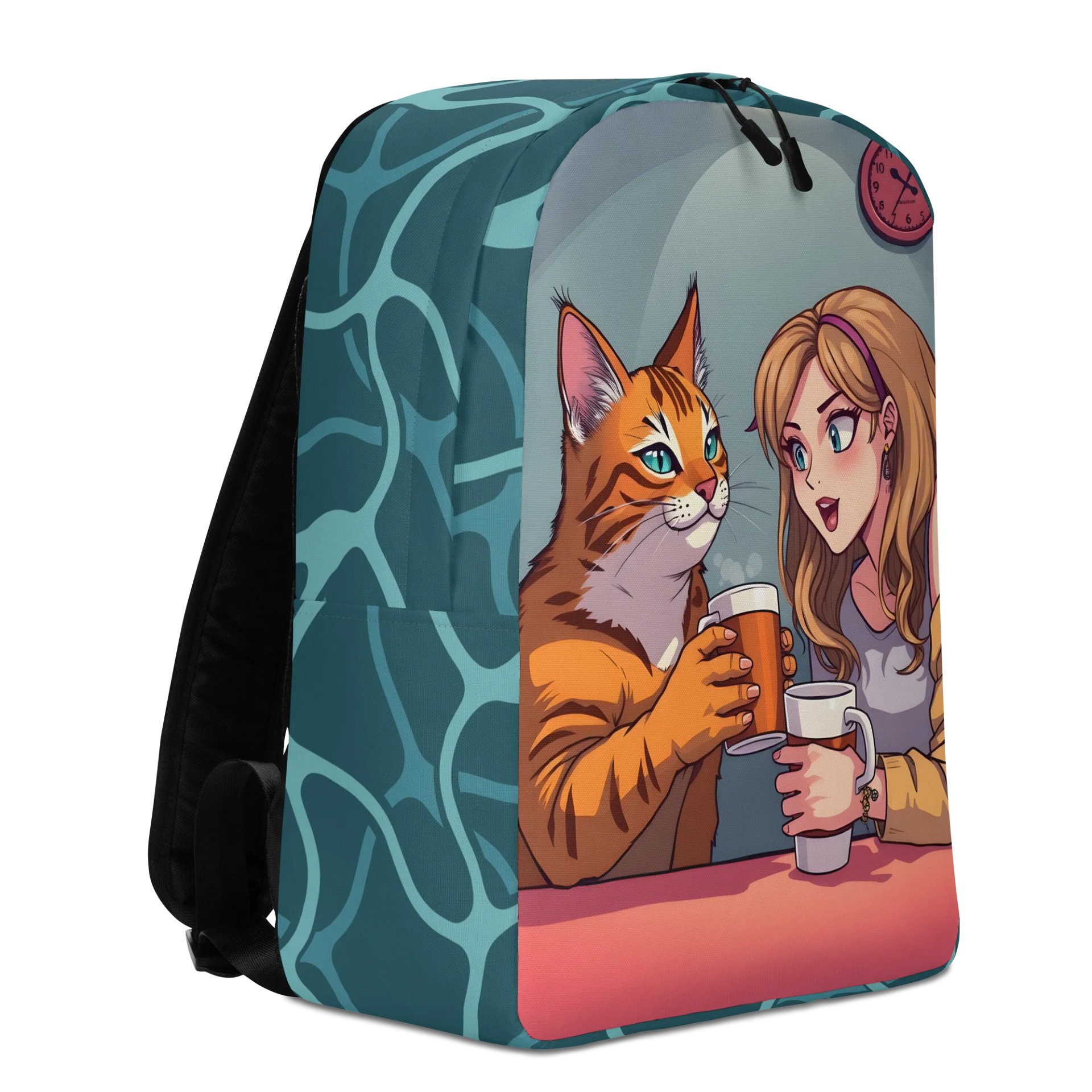 Minimalist Backpack-Coffee, Cuddles & Chemistry product image (3)