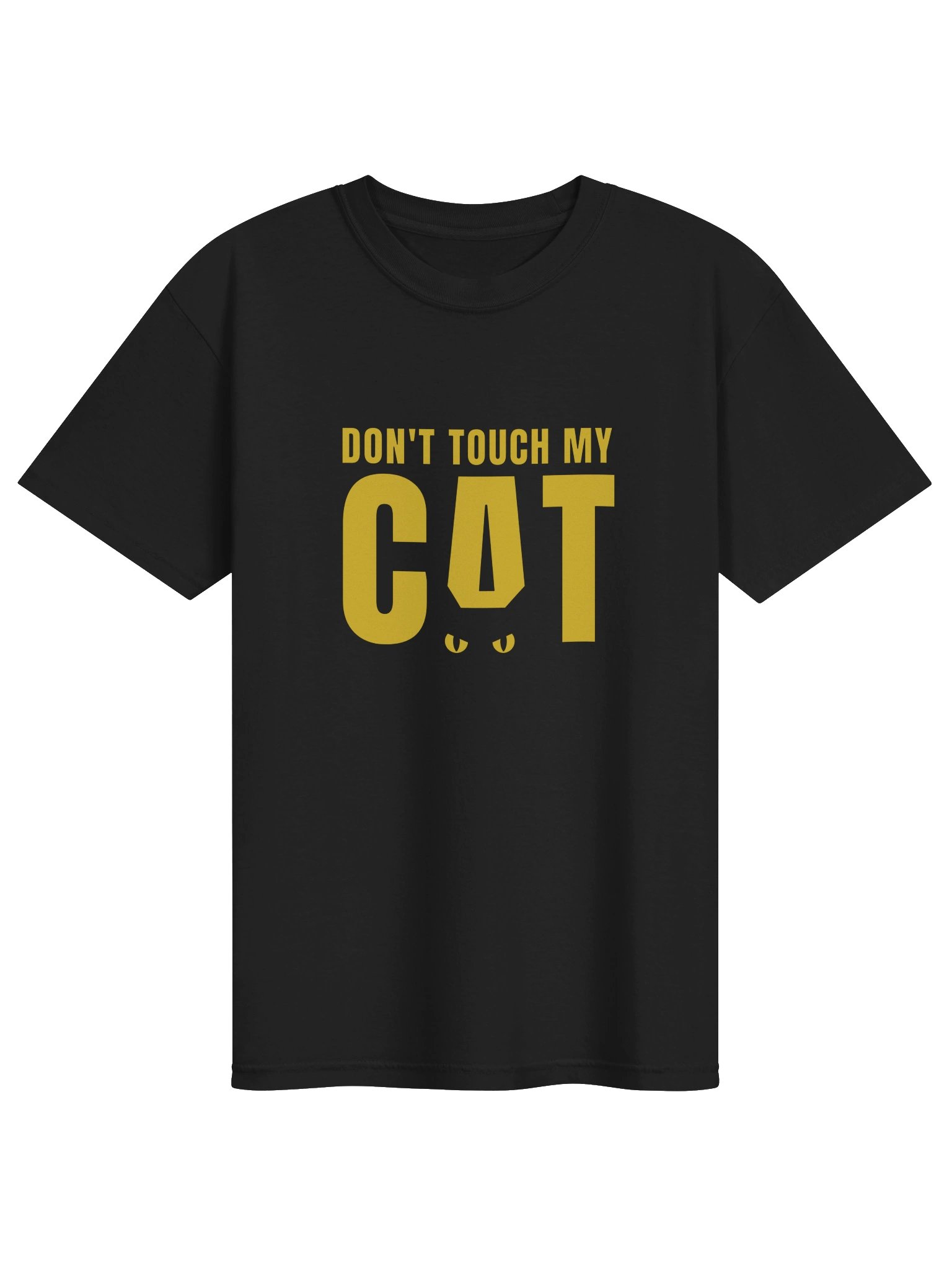 Don't Touch My Cat - Minimalist Graphic T-Shirt product image (1)
