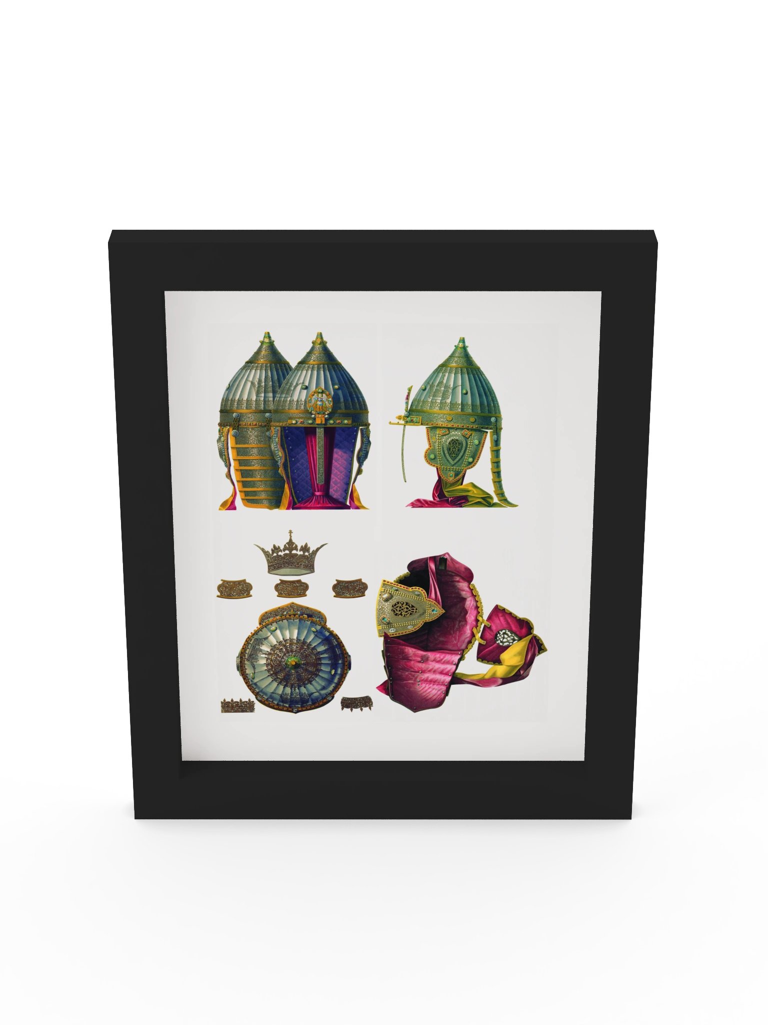 Saint Alexander Nevsky Helmet Framed Print product image (154)