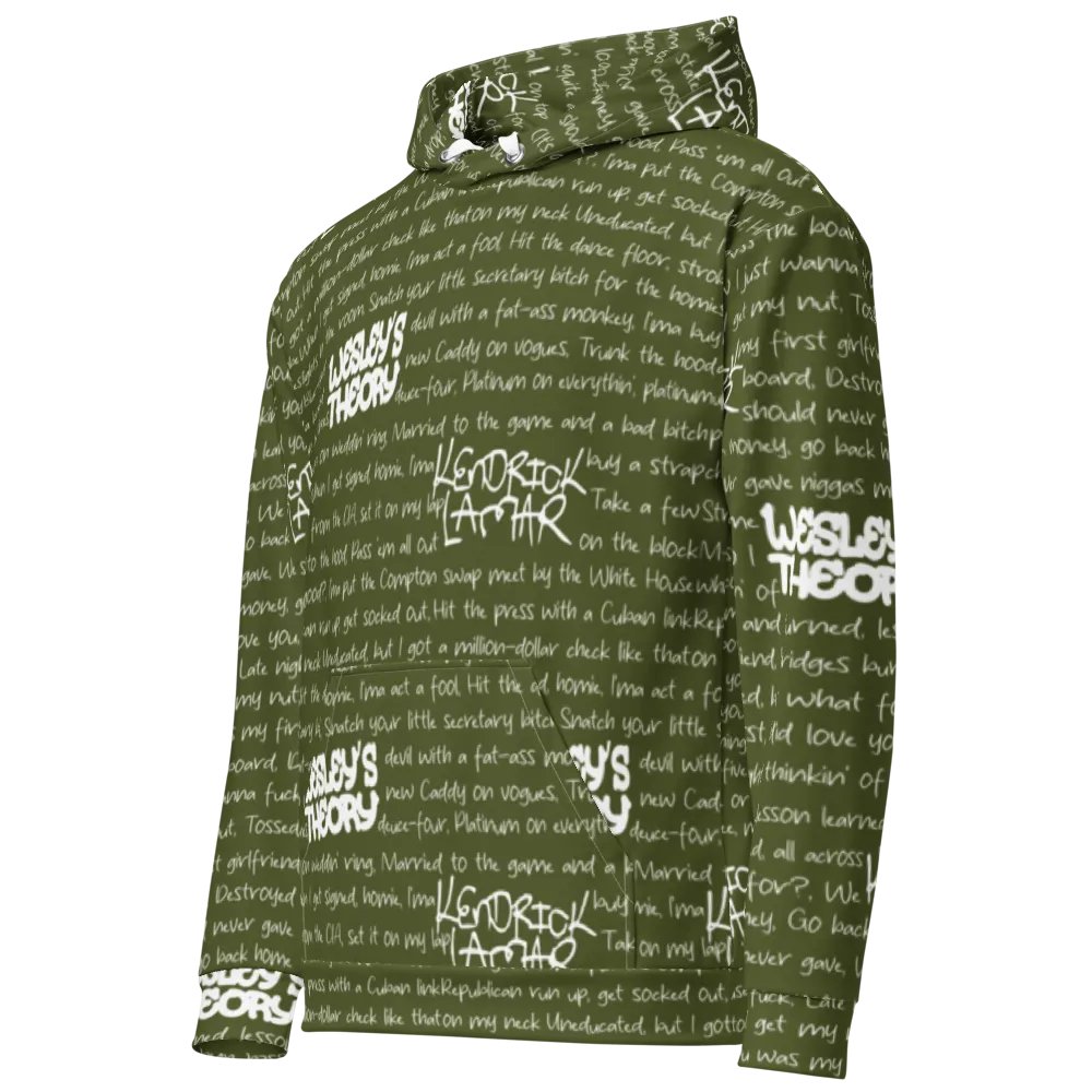 Wesley's Theory - Kendrick Lamar- GREEN - Unisex Hoodie product image (1)