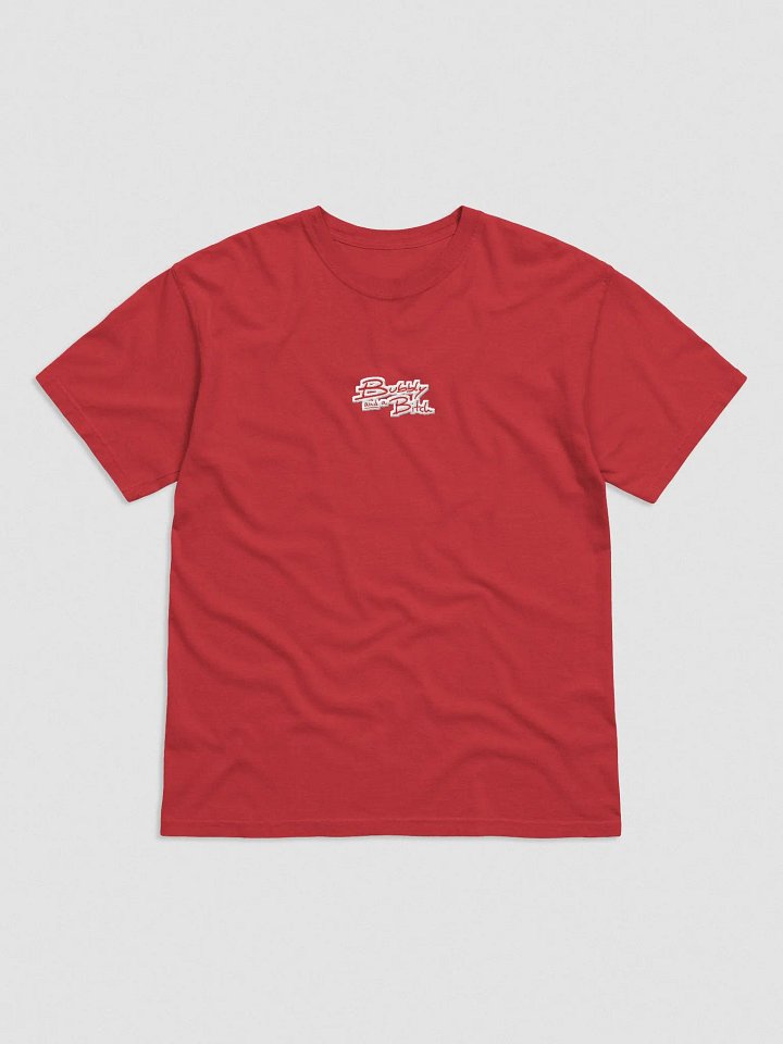 Bubbly and a B*tch embroidered garment-dyed tee (red bubble design) product image (1)