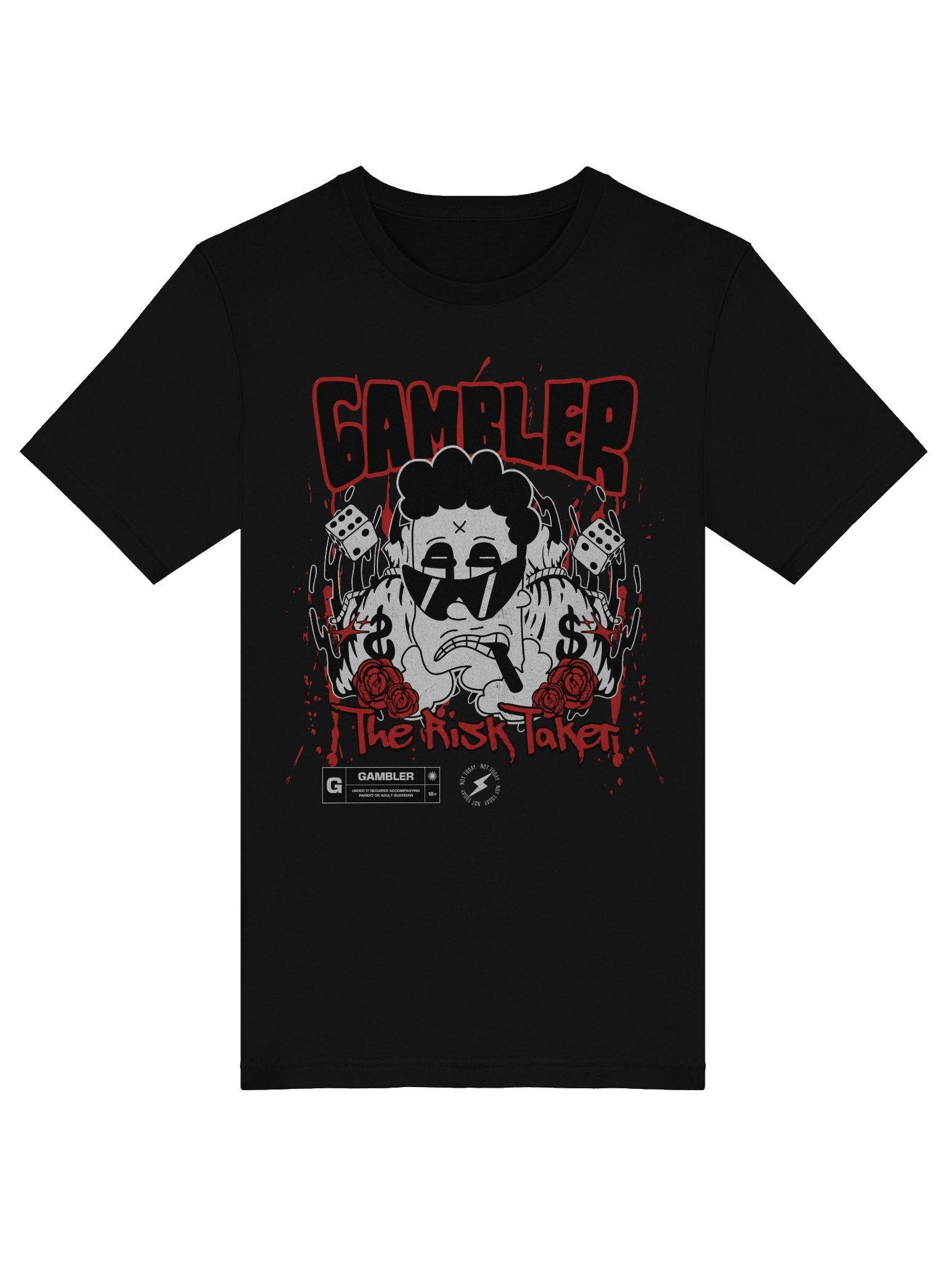 GAMBLER: The Risk Taker T-Shirt product image (5)