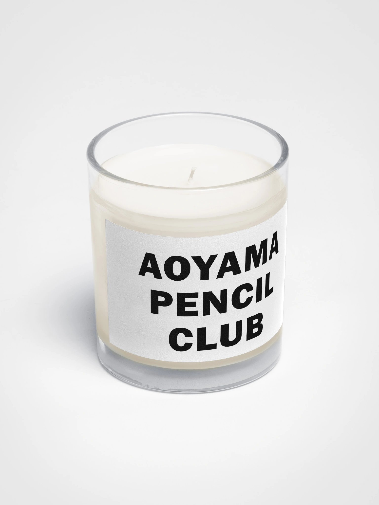 Soy Wax Candle In A Clear Glass Jar product image (3)