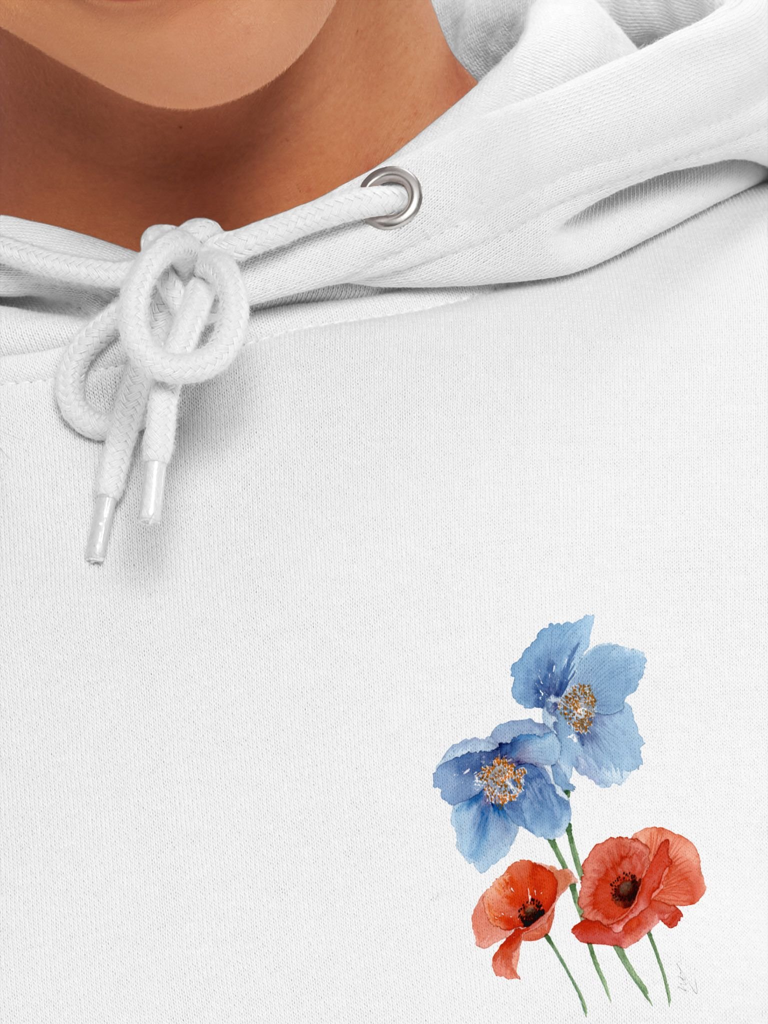 Floral Poppy Premium Hoodie product image (1)