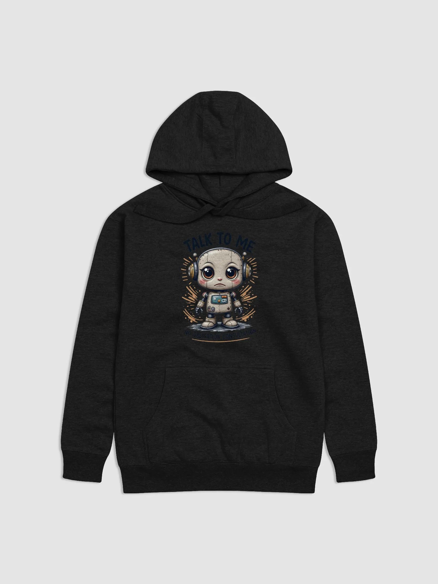 Sad Lonely Robot Hoodie product image (4)