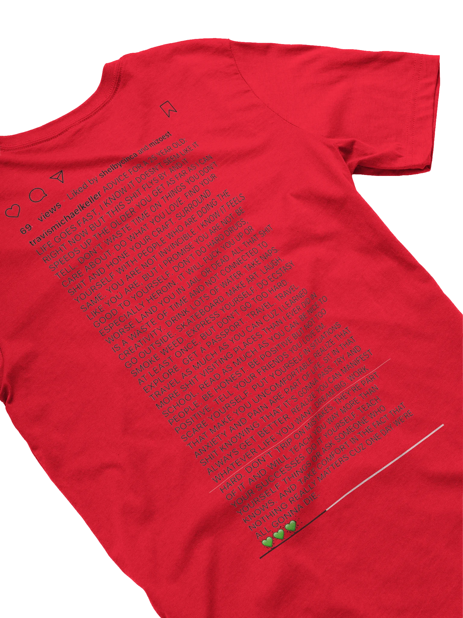 Keep Dreaming / Advice For A 25 Year Old tee product image (30)