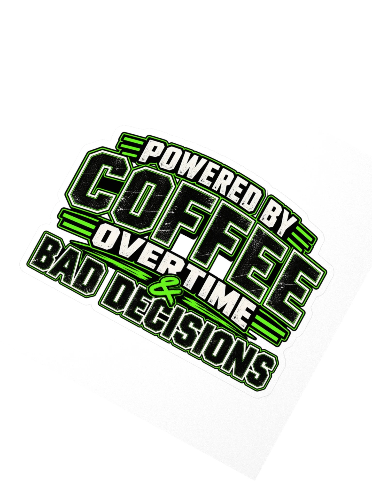 Moose Coffee Overtime Sticker product image (2)