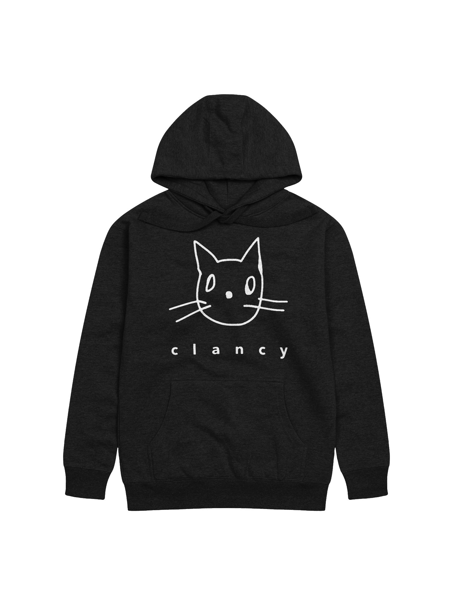 Clancy Hoodie (White Logo) product image (1)