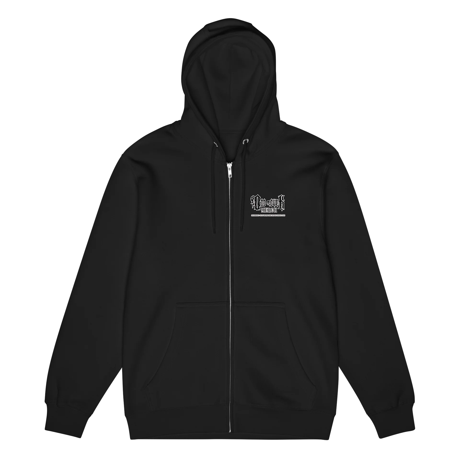 Odd Duck Merch Occult Zip Up Hoodie product image (9)