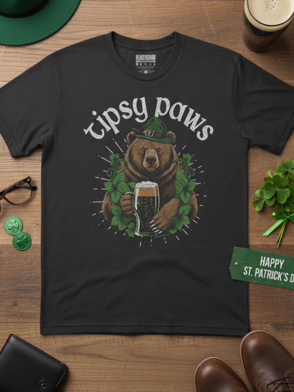 Tipsy Paws T-Shirt product image (3)
