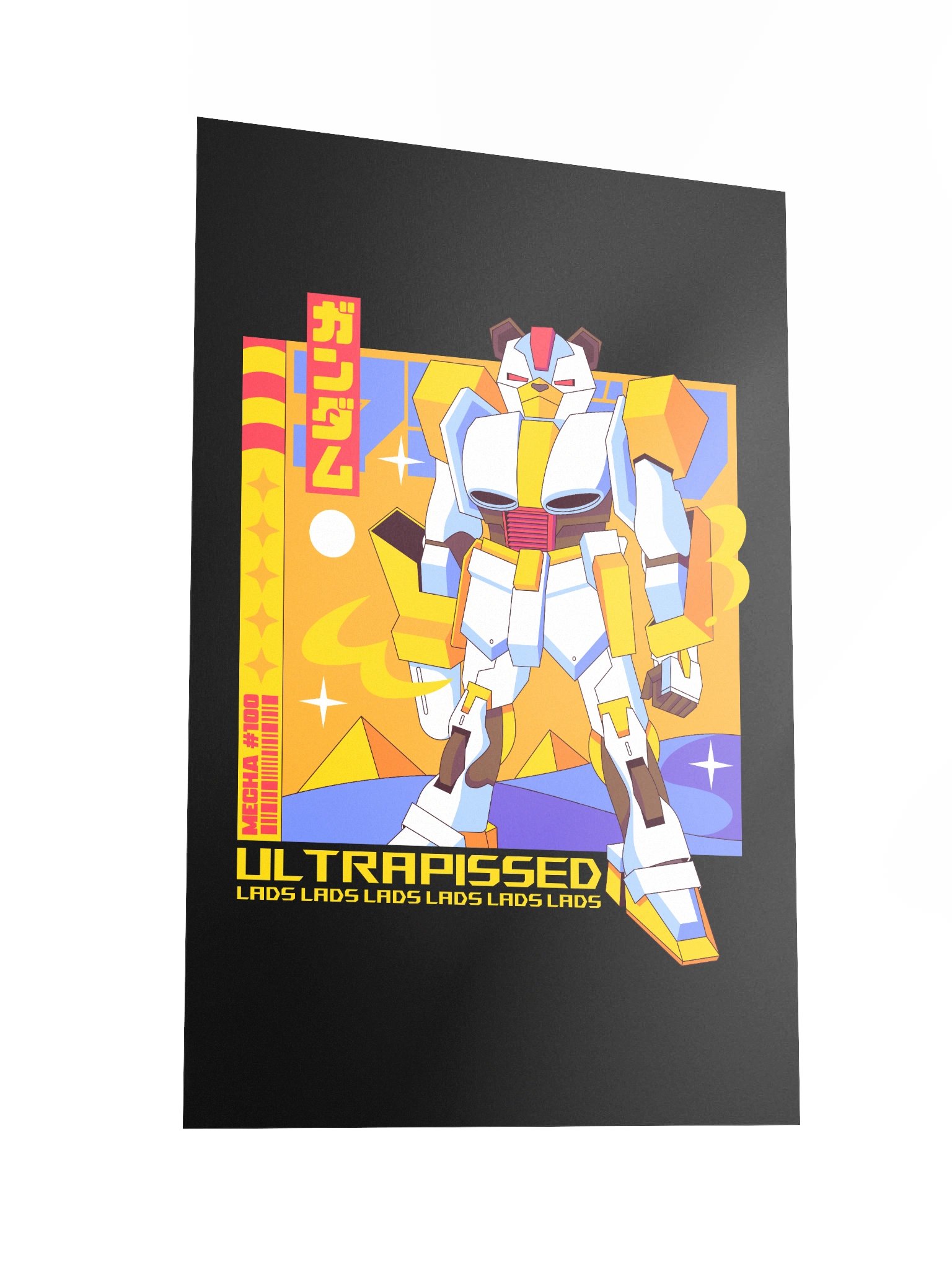 Mecha Bear Paper Poster Print product image (2)