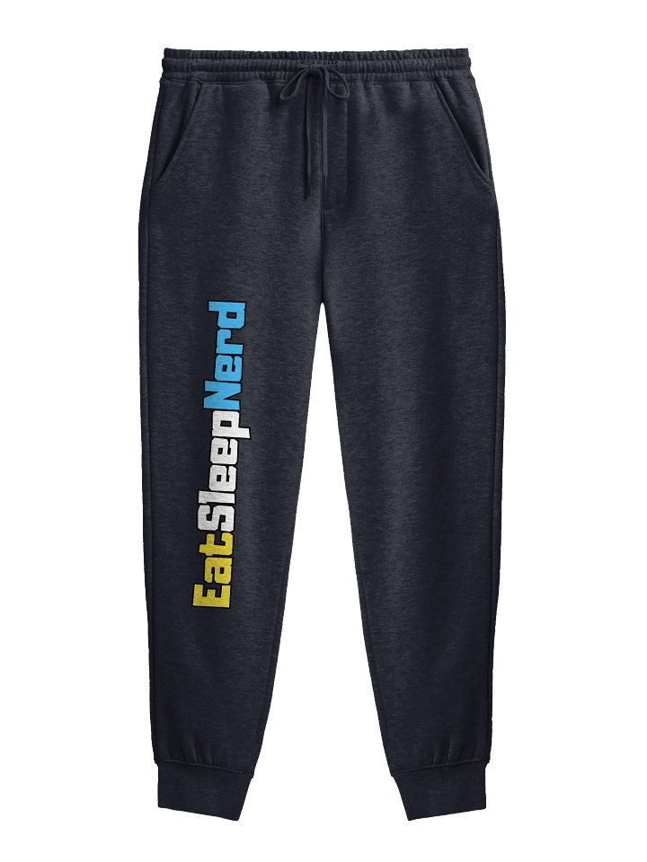 Eat Sleep Nerd Logo joggers product image (2)