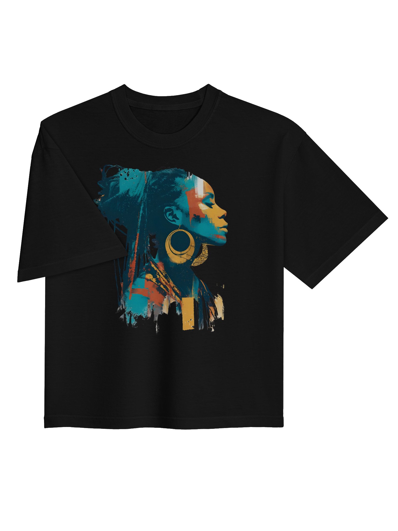 Vibrant Profile Portrait Box Tee product image (3)