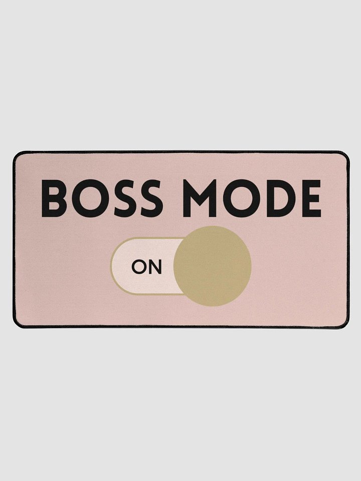 Boss Mode Desk Mat - Pink product image (1)