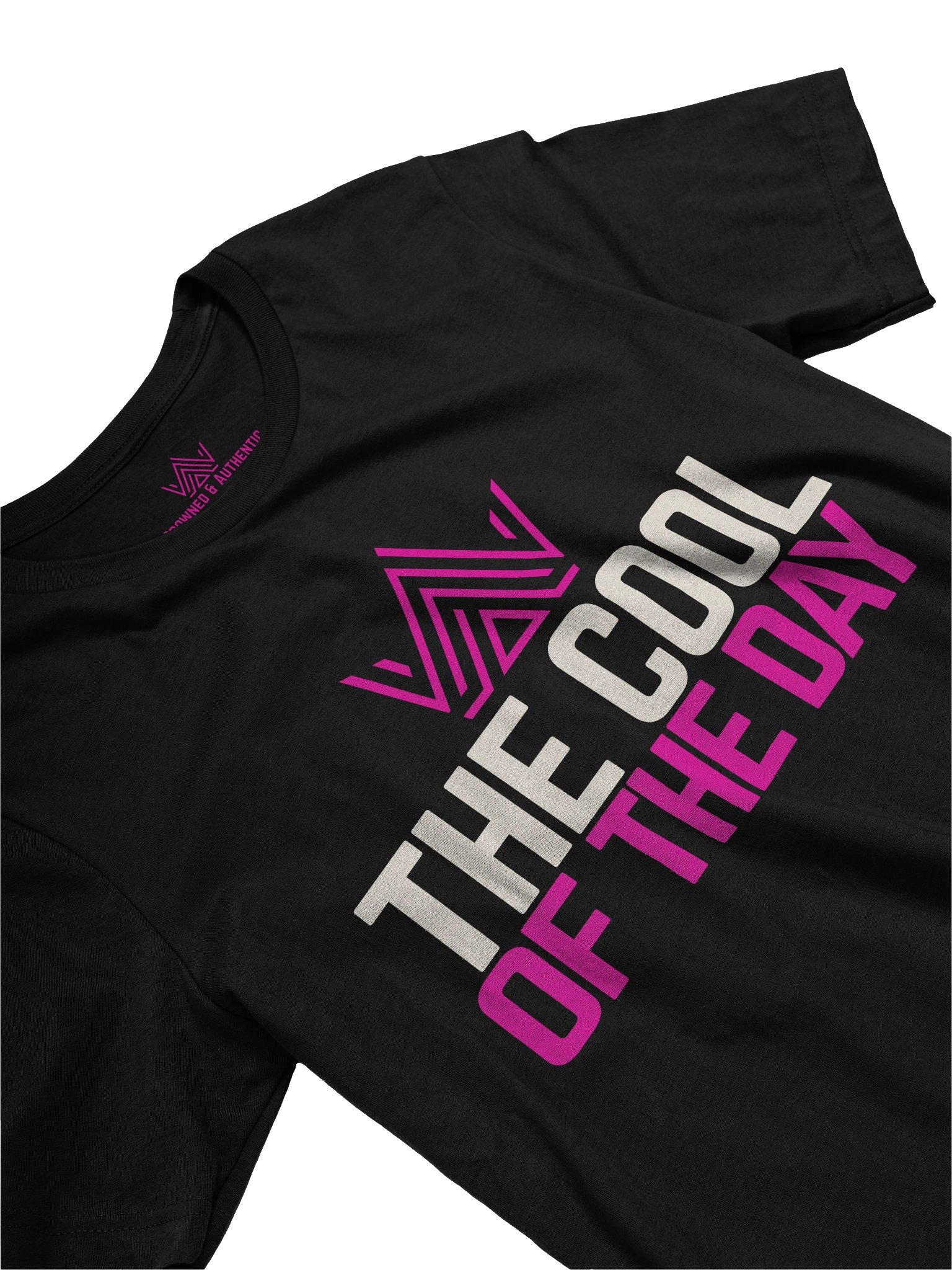 #TCOTD The Cool of the Day T-Shirt (Pink & White Design) product image (2)