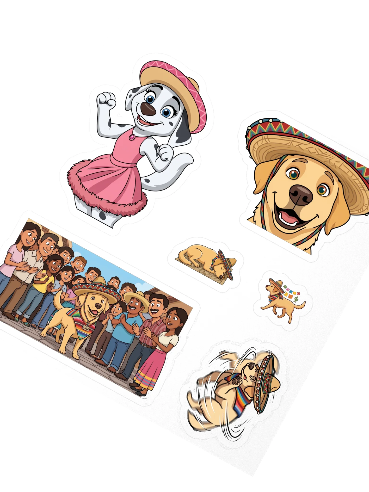 Luca's Pawpular Stickers product image (2)