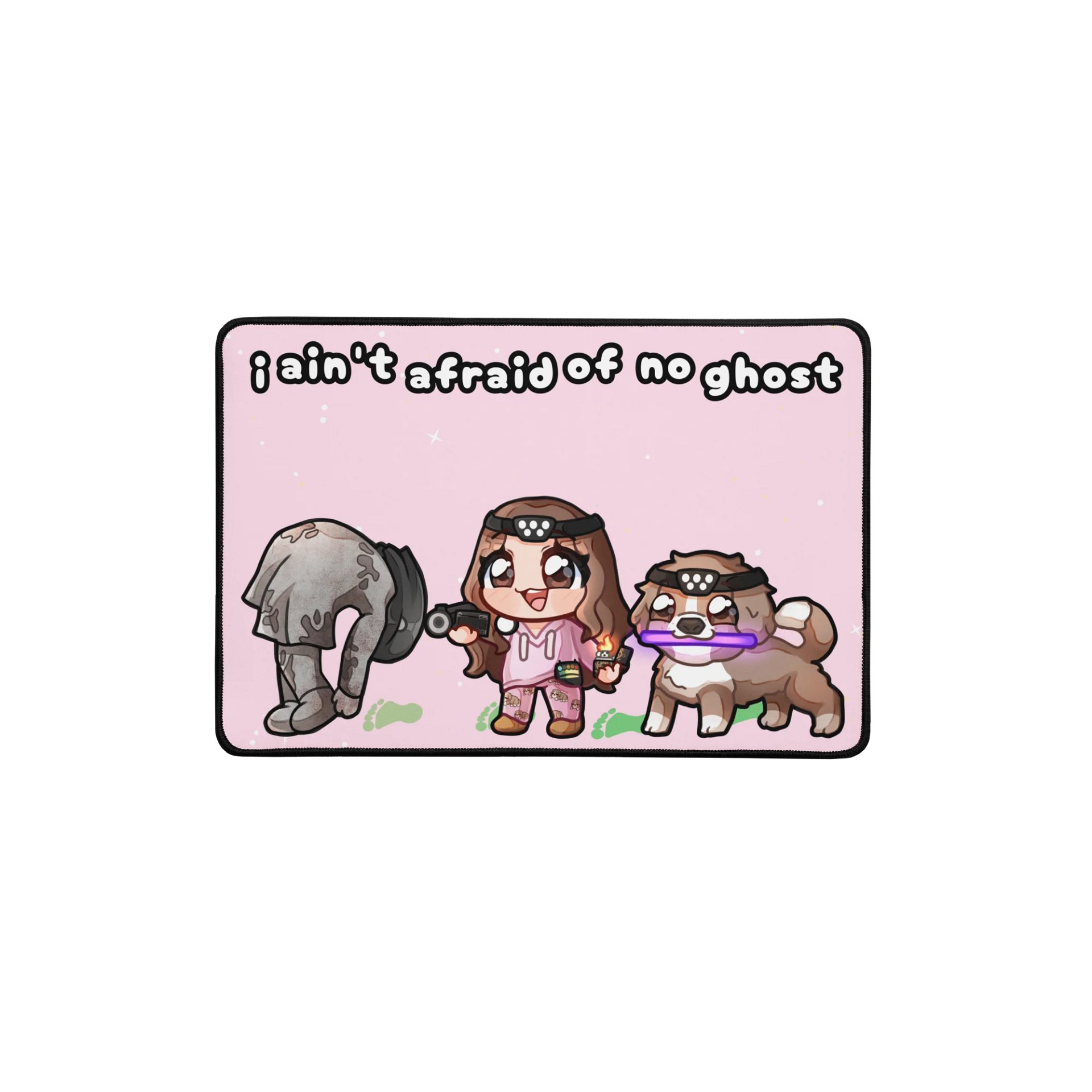 Pink Spooky Desk Mat product image (1)