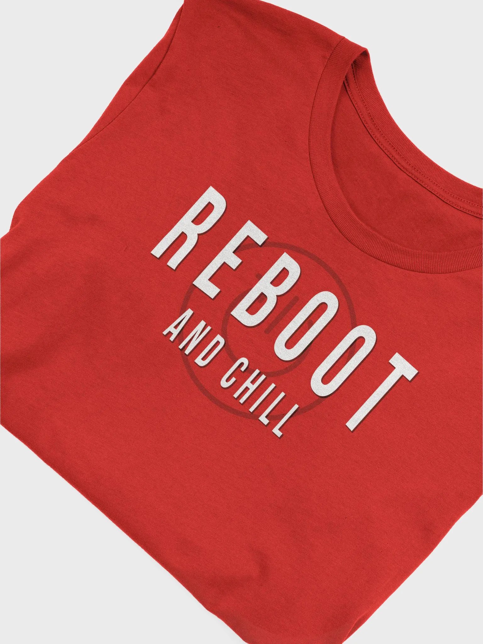 Funny Gaming T-Shirt - Reboot and Chill Gamer & Programmer Tee for Men & Women product image (5)