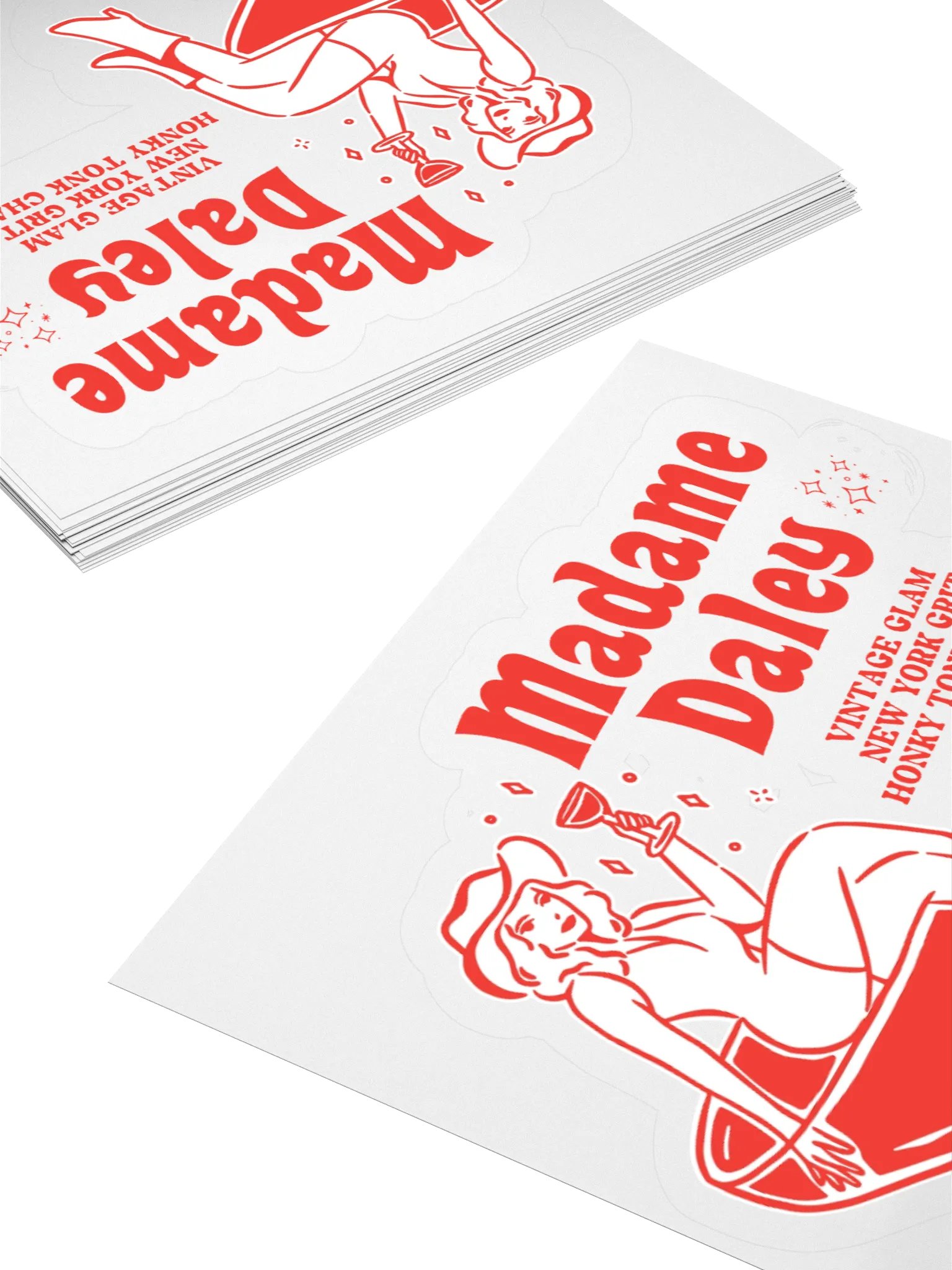 Die-cut Sticker: Cheers Darlin' product image (12)