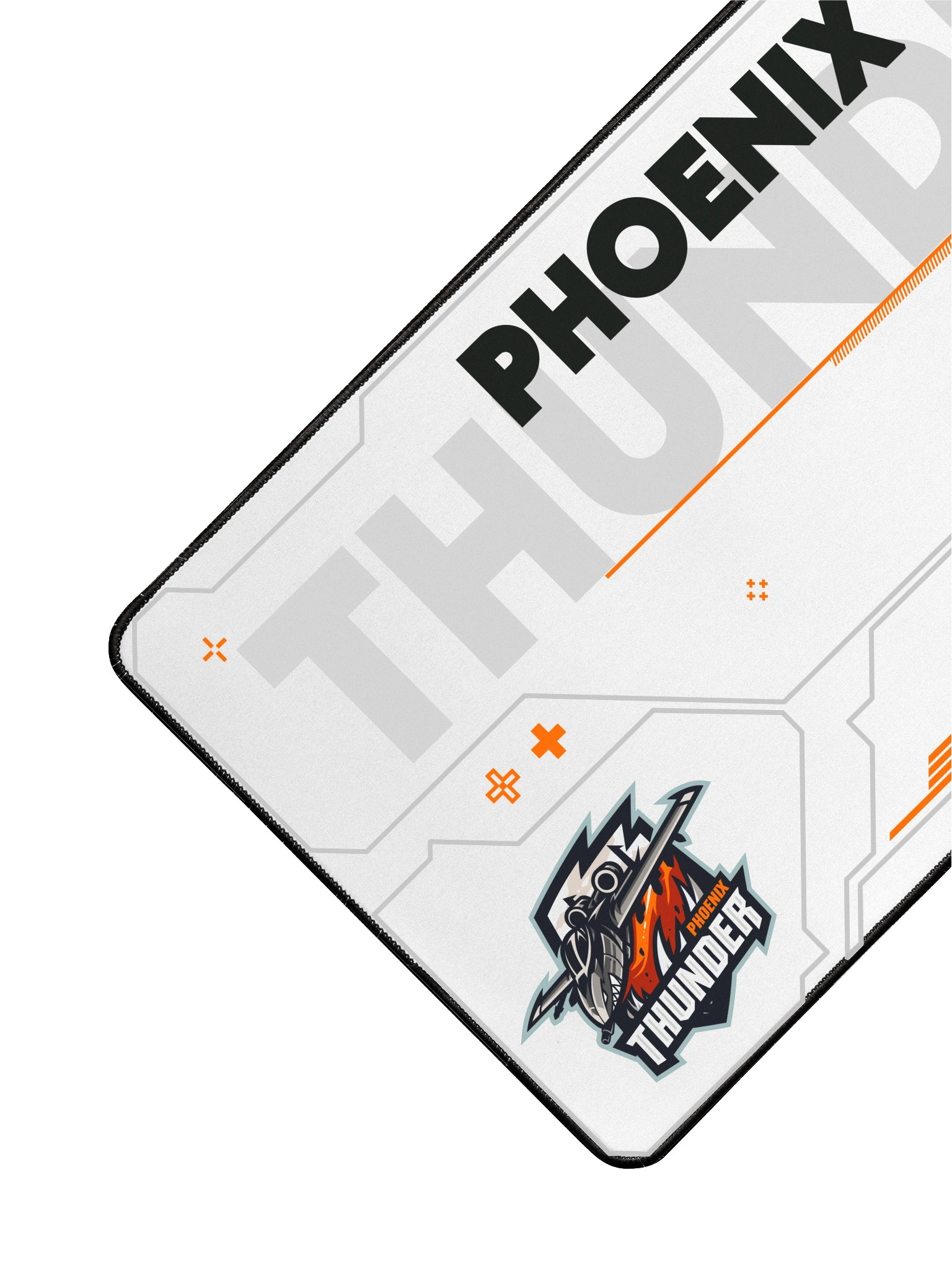 Phoenix Thunder White Desk Mat product image (3)