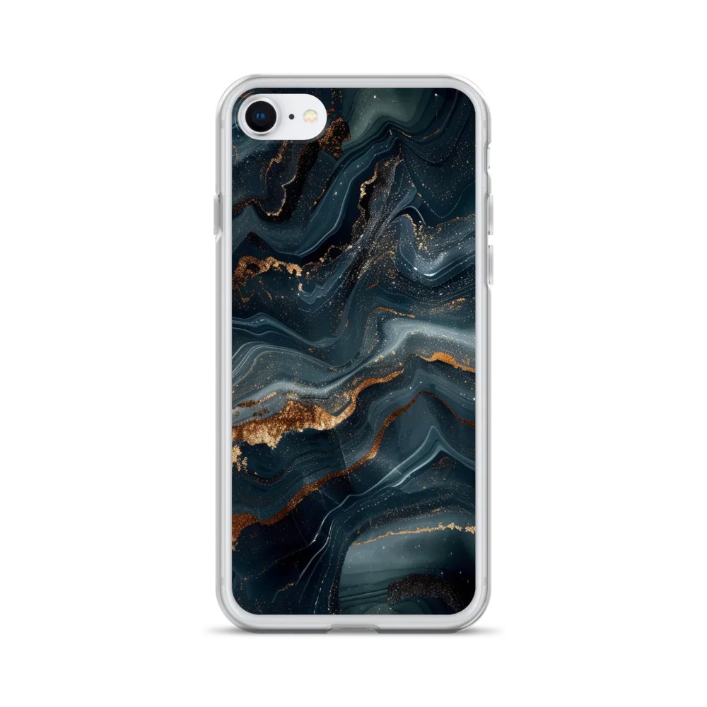 Luxury Marbled Clear iPhone® 7/8, 11, 12, 13, 14, 15, 16, 17, X/XS, SE, XR, Mini, Pro, Pro Max, Plus Cases. product image (1)