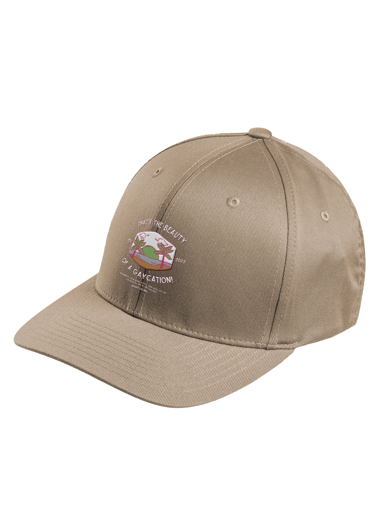 Gaycation - Fitted Cap product image (51)