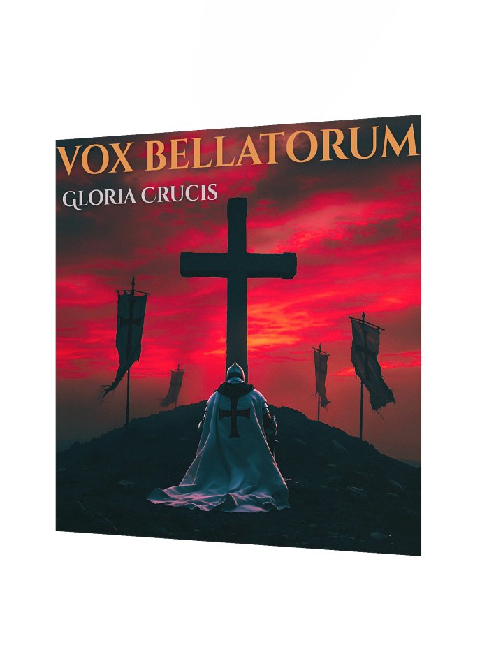 Vox Bellatorum – Gloria Crucis EP Poster (18″ × 18″, Matte Museum Print) product image (2)