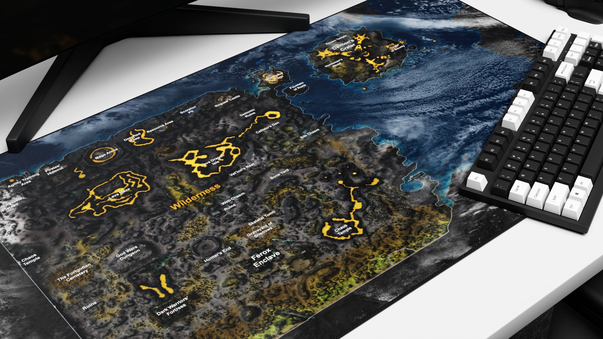 Detailed Wilderness Desk Mat product image (4)