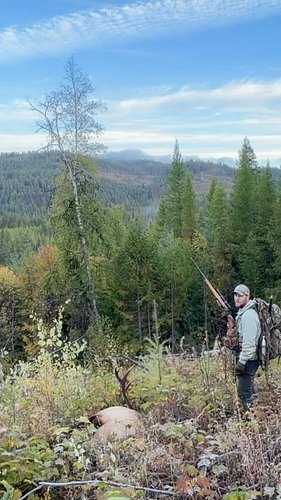 First successful elk hunt and I did it with my boy ! 🤘🏼#elkhunting #elk