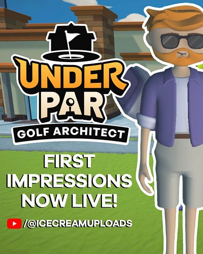 Our first impressions of @_brokenarmsgames_ Under Par Golf Architect are now live on YouTube! ⛳️✨

We built, sculpted, tweake...