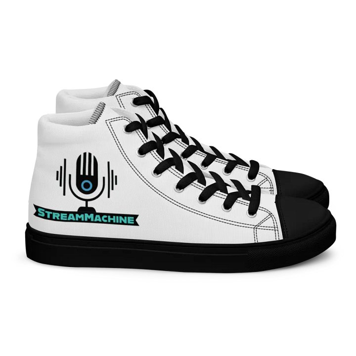StreamMachine Women's High Top Canvas Shoes product image (2)