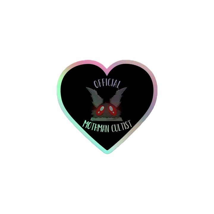 Official Mothman Cultist - Holo Heart product image (1)
