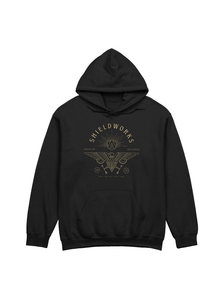 Shieldworks Angular Builders Local #201 “United by Craft” Classic Hoodie product image (1)