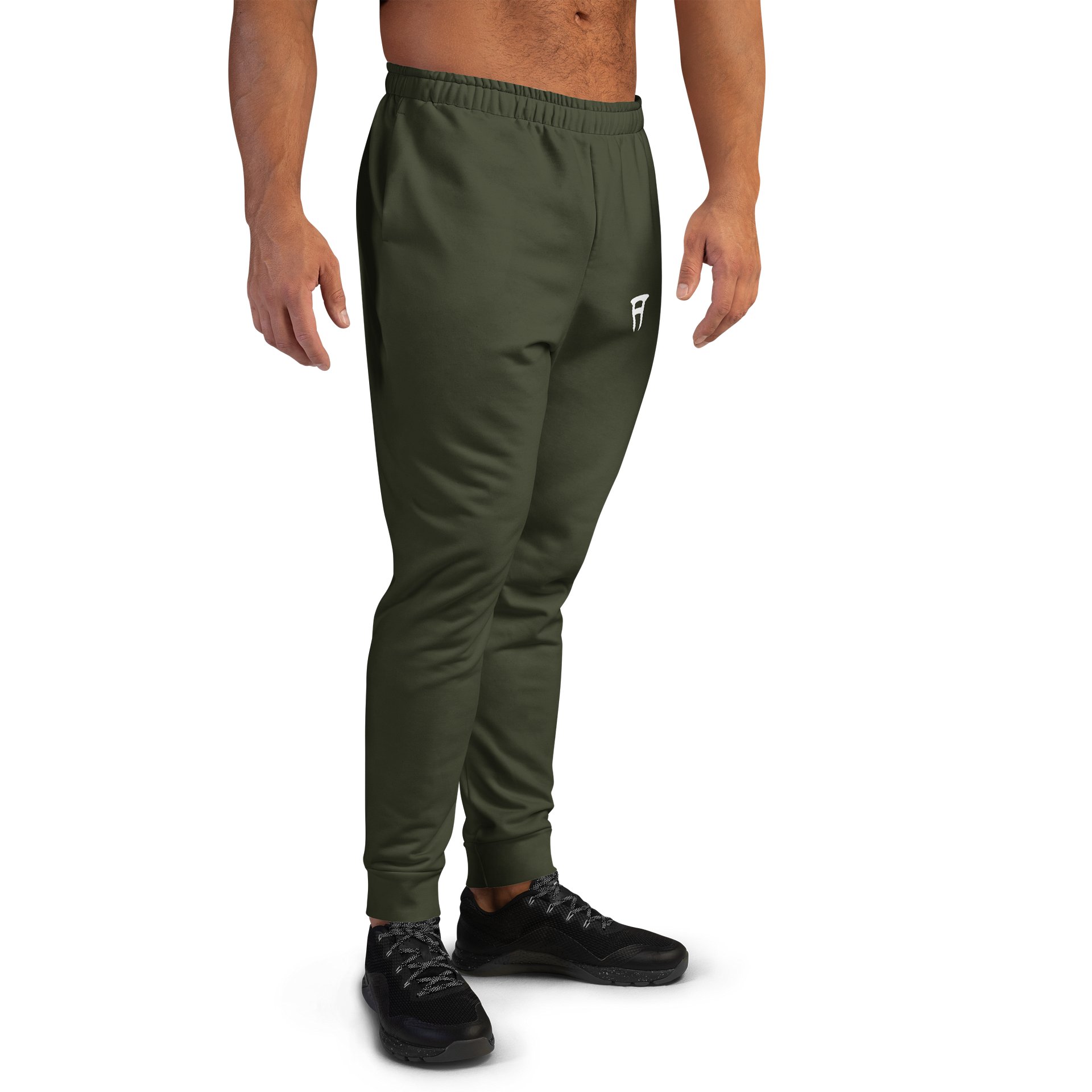 Emblem Slim Joggers - Green product image (8)
