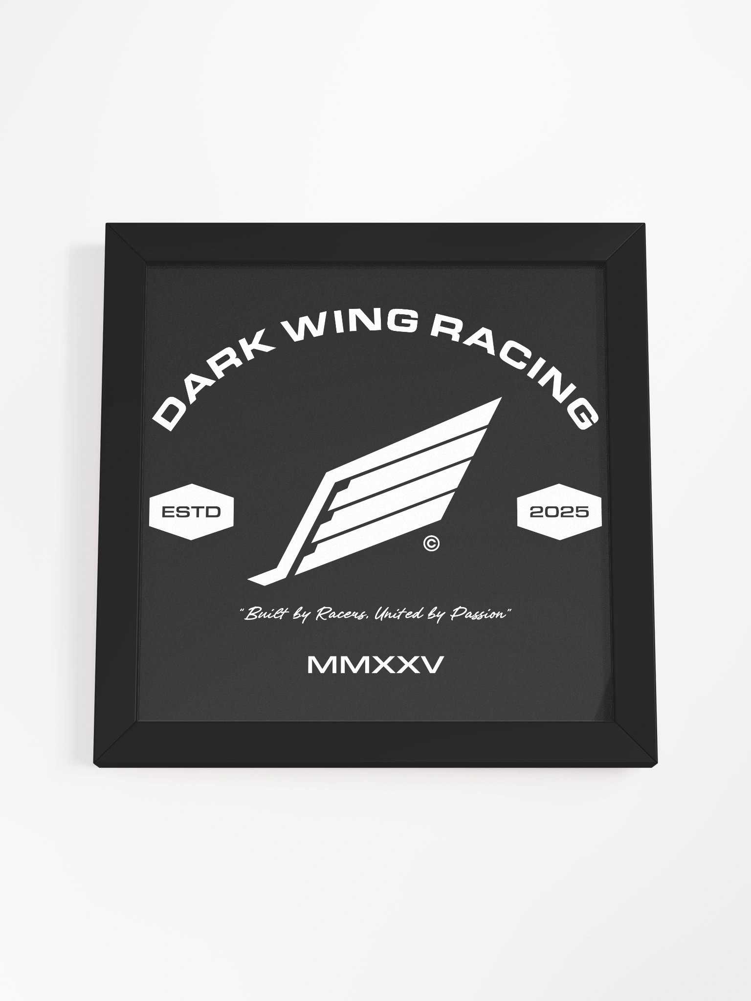 DWR Framed Crest Black Canvas product image (4)