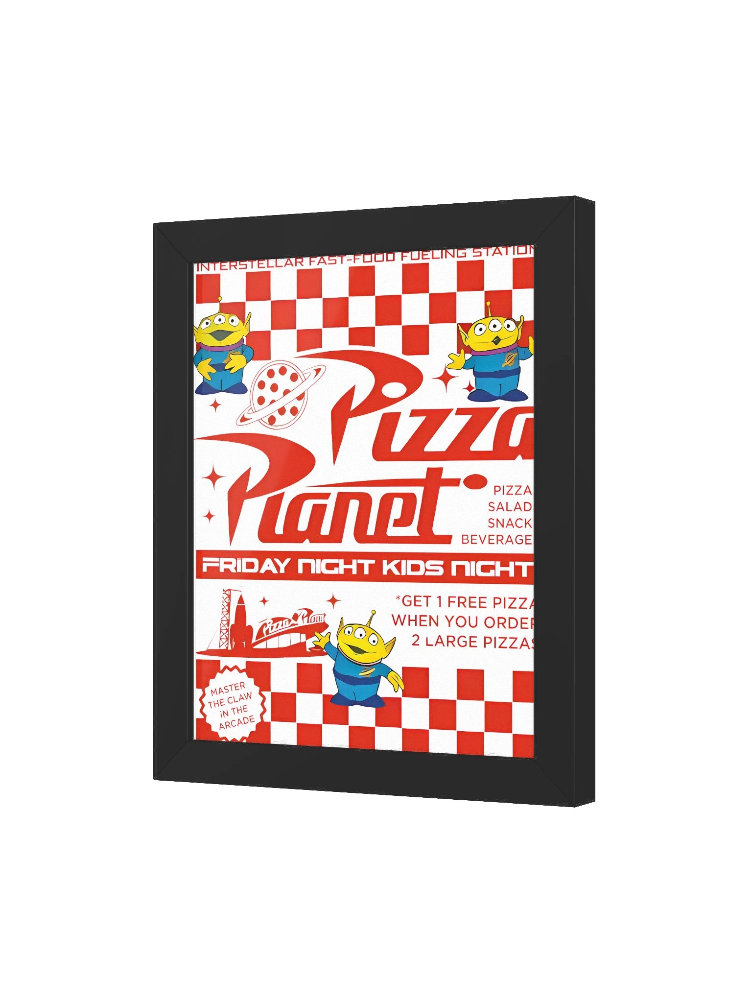 Pizza Planet Framed Poster product image (17)