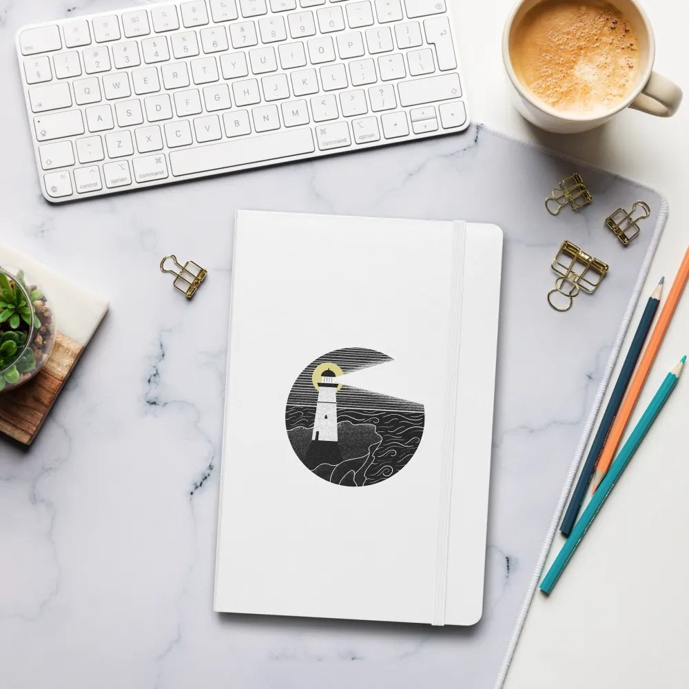 moonrise lighthouse hardcover notebook product image (1)