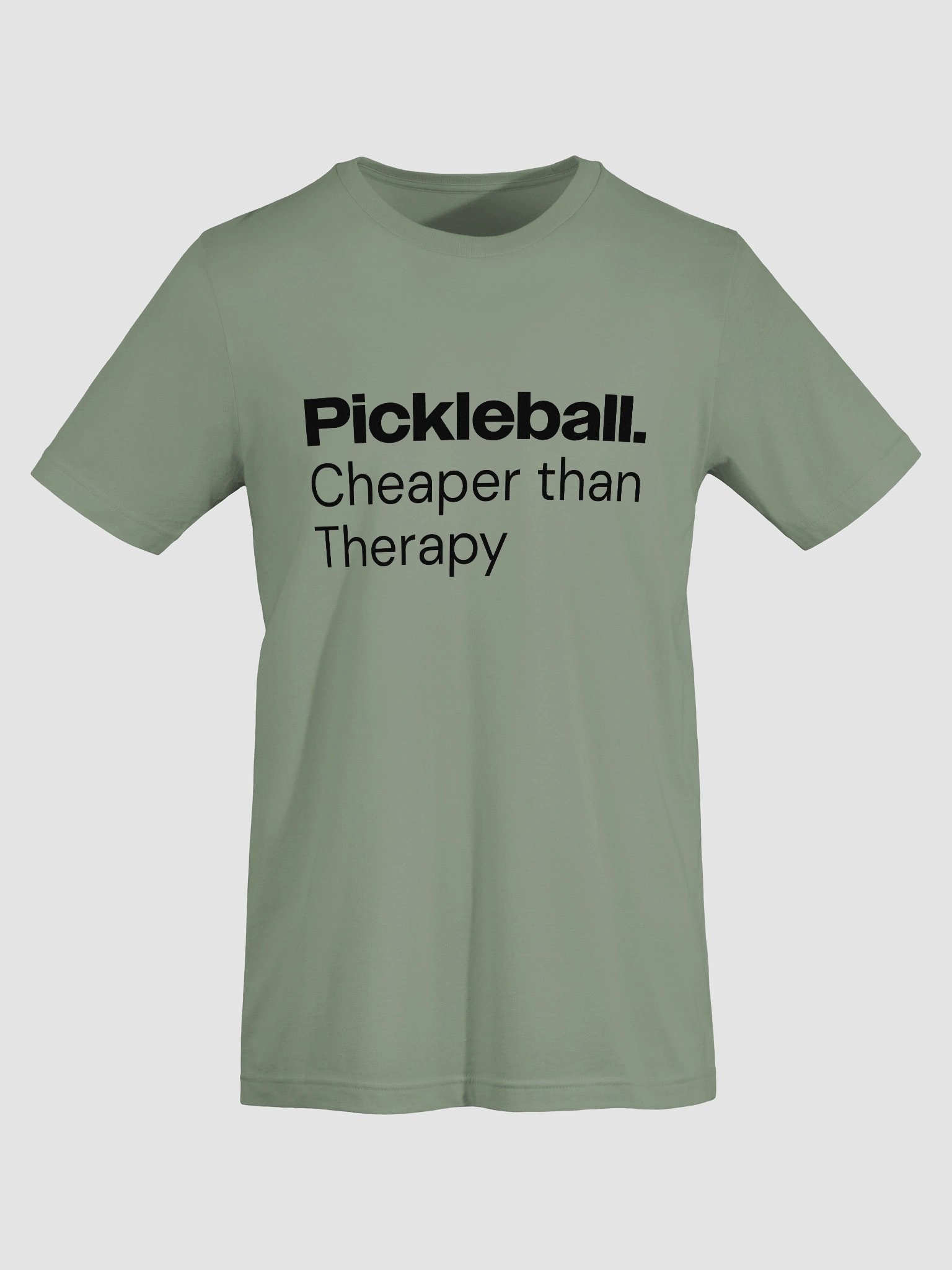 Pickleball. Cheaper than Therapy T-shirt product image (52)
