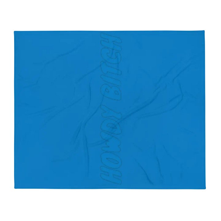 howdy bitch blanket product image (1)