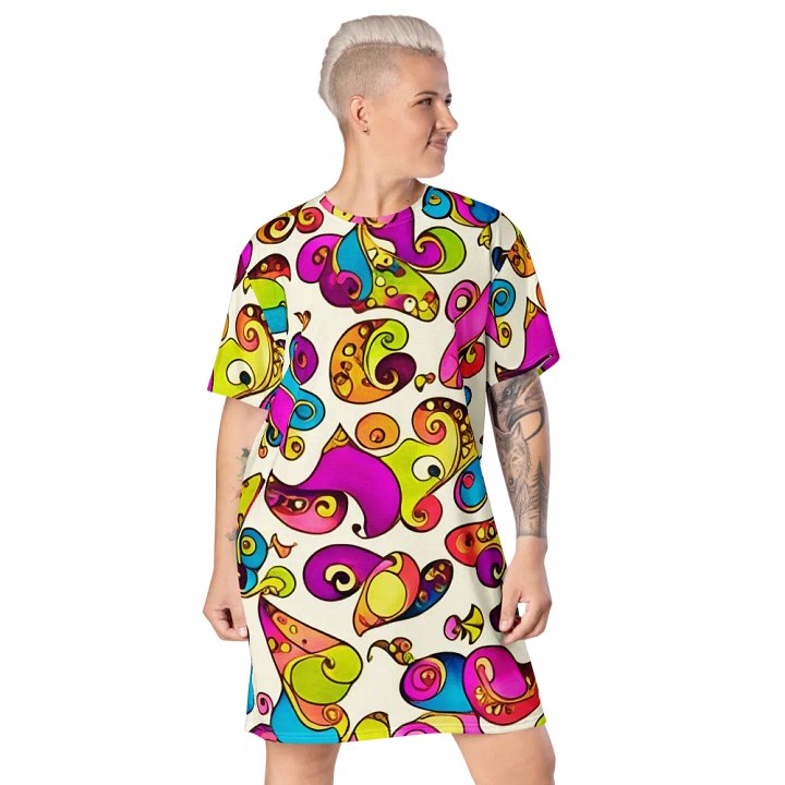 Tropical Paradise T Shirt Dress product image (1)