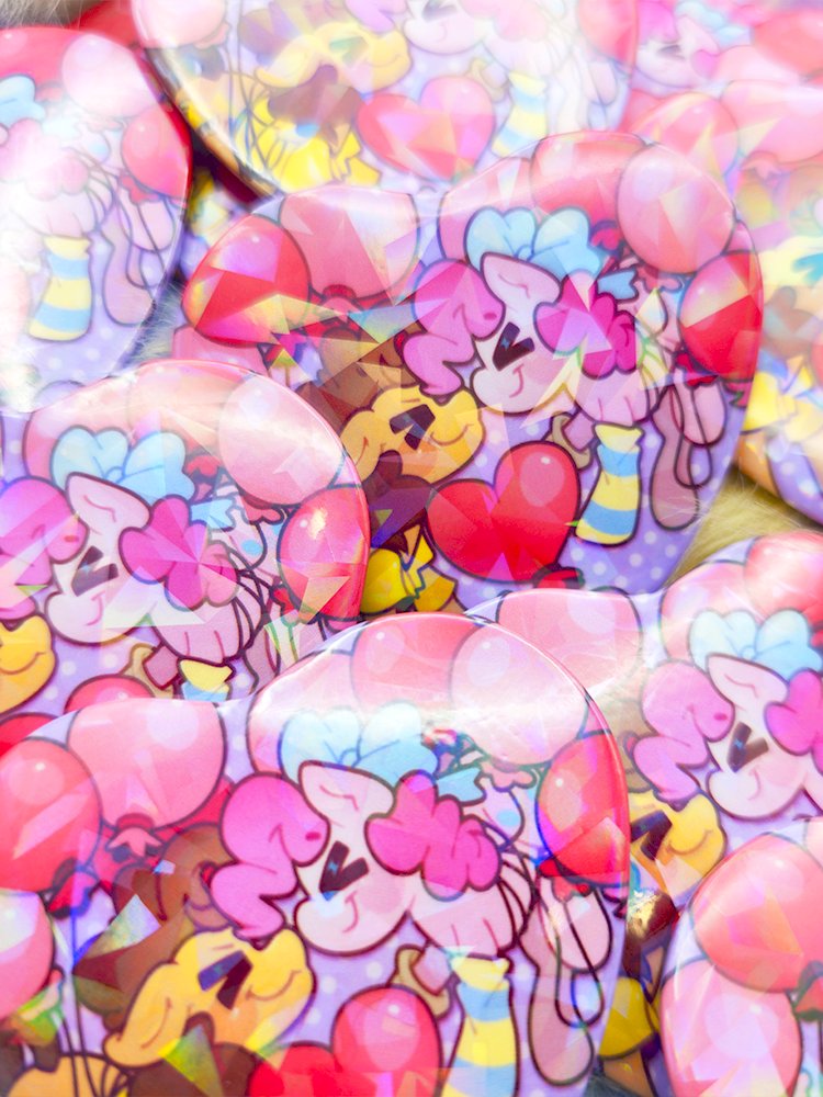 Cheese n Ponk | Heart Button product image (1)
