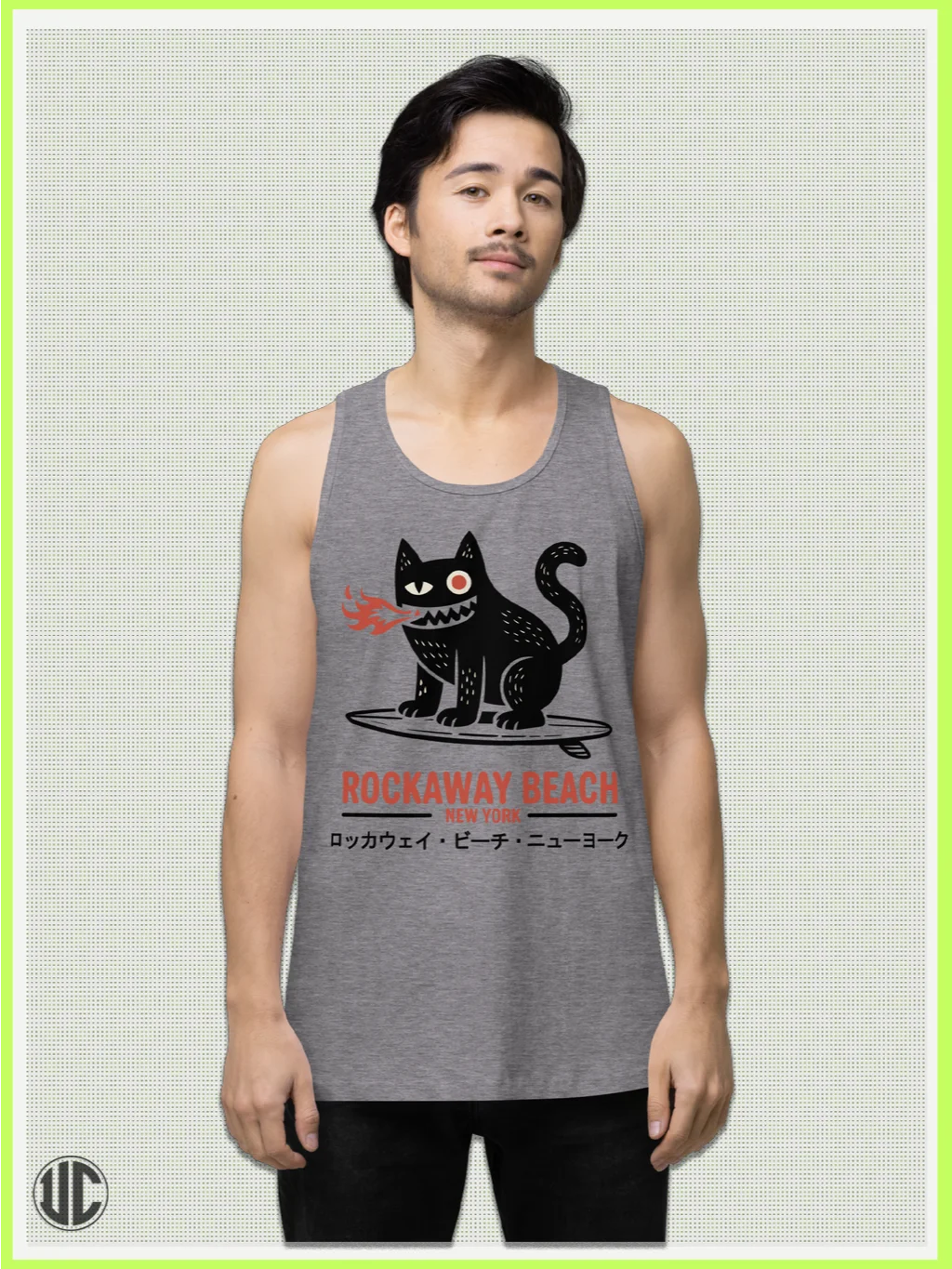 UnkoCon - Rockaway Beach NY Surfer Men's Tank Top product image (2)