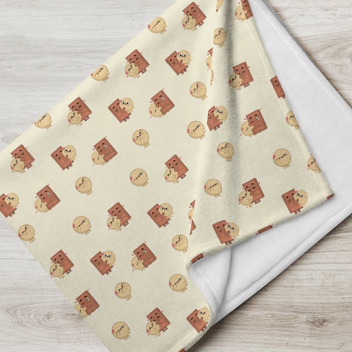 Choco & Pancake Soft Throw Blanket product image (7)