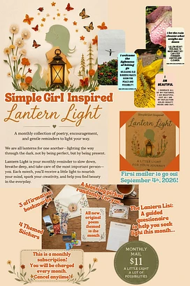 Lantern Light - A Monthly Mailer  tier thumbnail