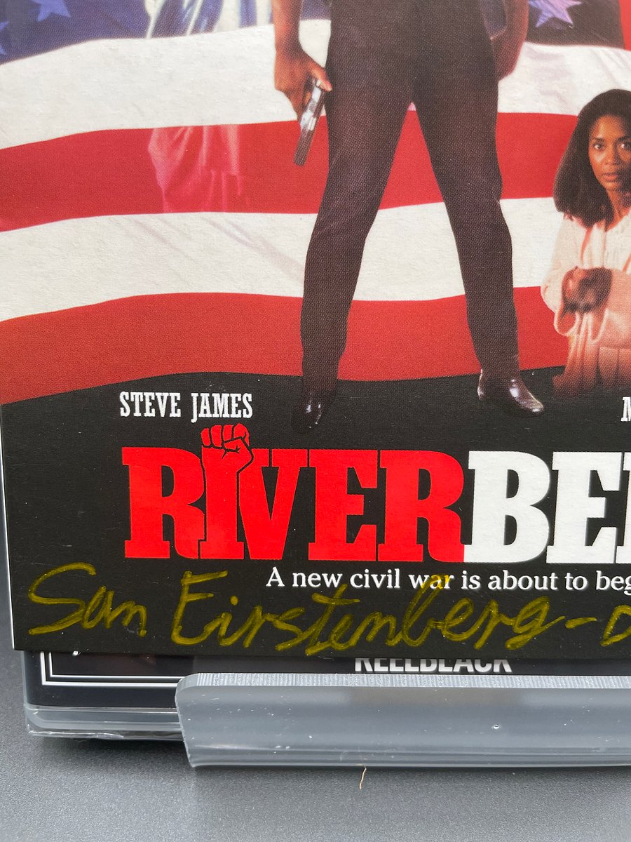 Riverbend (Blu-ray, 1989) Steve James | Variant Slipcover SIGNED by Sam Firstenberg product image (2)
