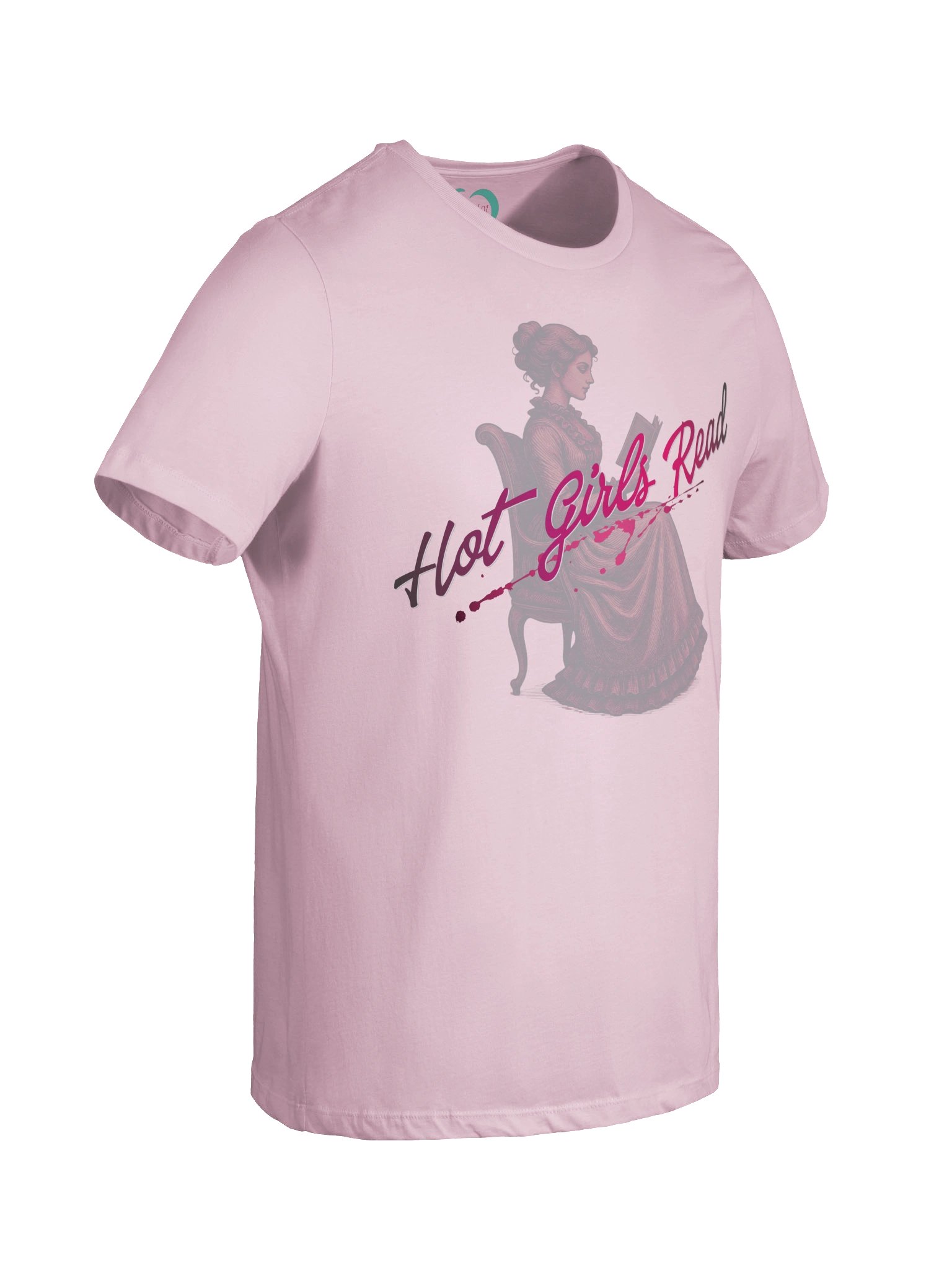 Rebel Girls | Hot Girls Read Relaxed Fit Tee product image (4)