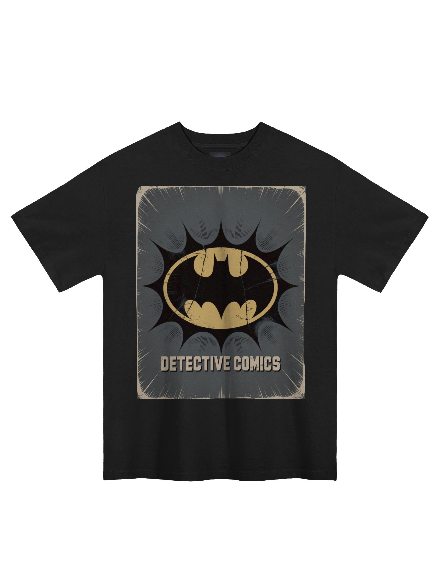 Retro Beacon: Detective Comics Batman Oversized Faded T-Shirt product image (3)